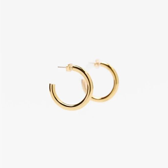 ZARA PACK OF HOOP EARRINGS - Picture 3 of 6